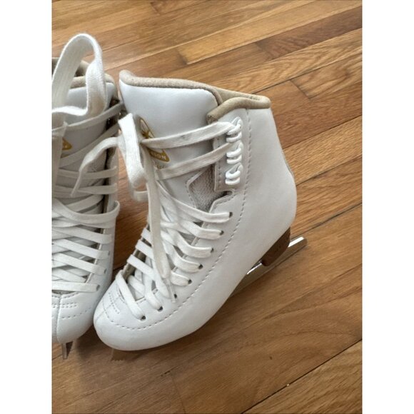 Jackson Artiste Ultima Figure Skates Child White Mark IV Blades JS1791 Size 12C - Picture 2 of 9
